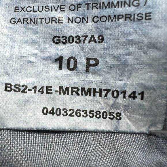 Riders By Lee Jeans Women 10P Blue Dark Wash Tapered Mid Rise Denim - Picture 14 of 14